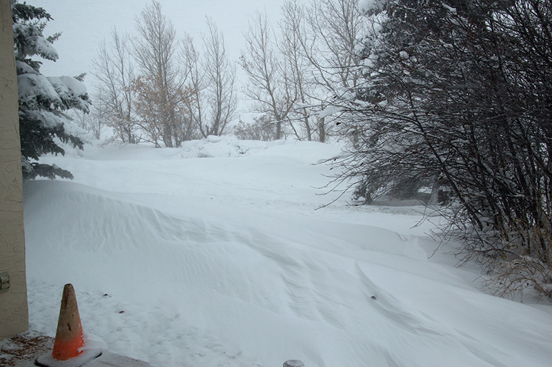 November Blizzard Life on 12 Acres